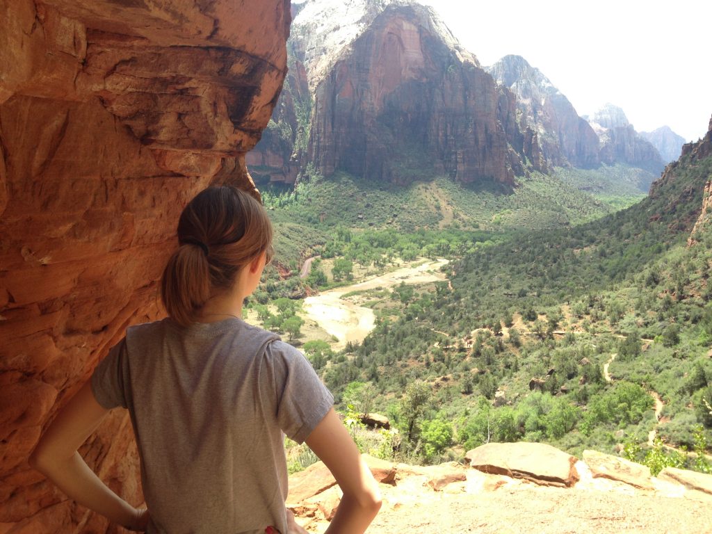 Zion National Park Travel | Kansas City life, home, and style blogger Megan Wilson shares a post about a trip to Zion National Park @shadylaneblog on IG