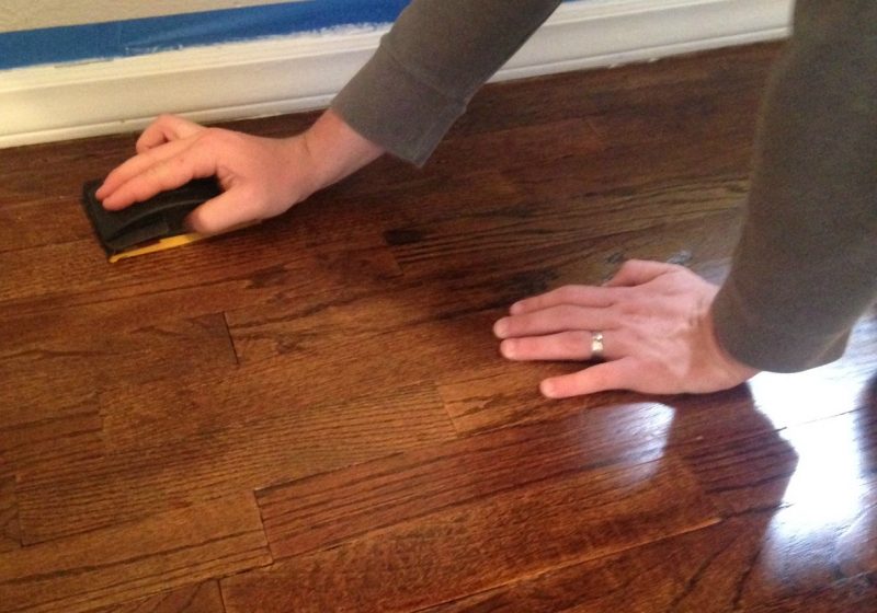 How to Refinish Wood Floors yourself via Life on Shady Lane blog