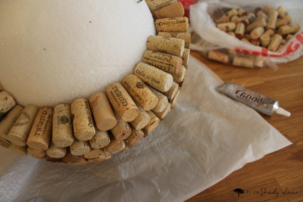 DIY Wine Cork Ball