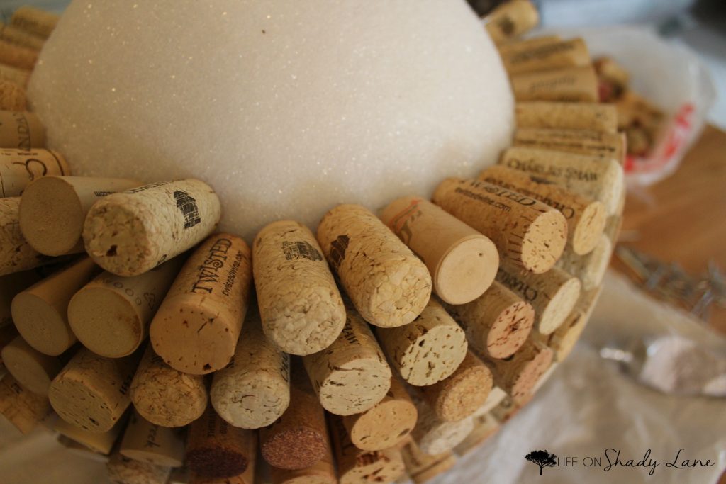 DIY Wine Cork Ball