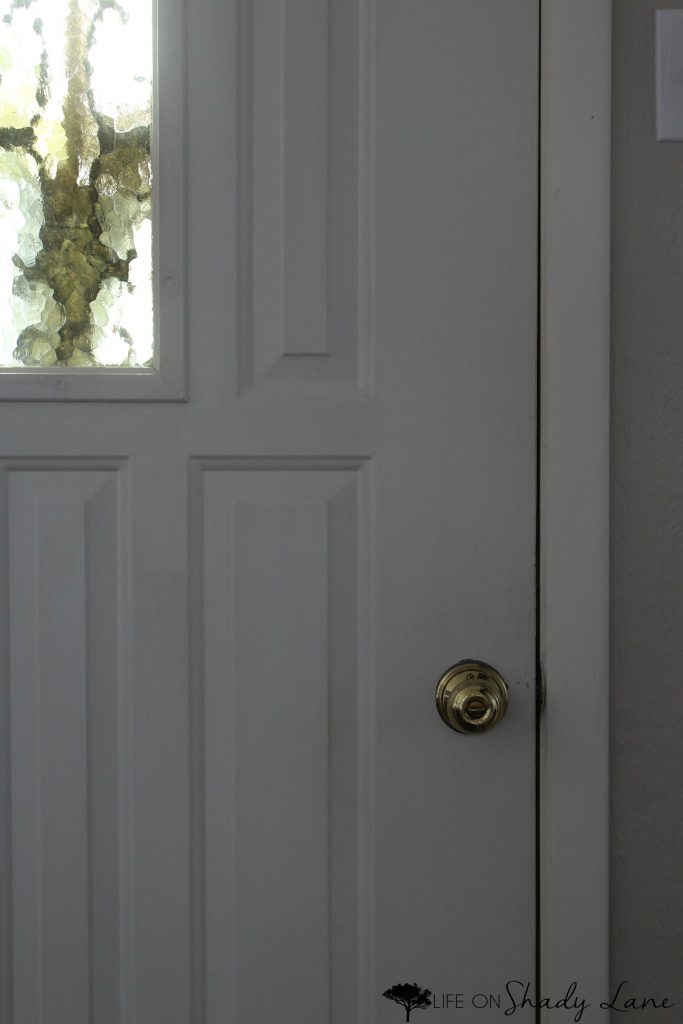 A Modern Farmhouse Door Makeover, Black Interior Doors