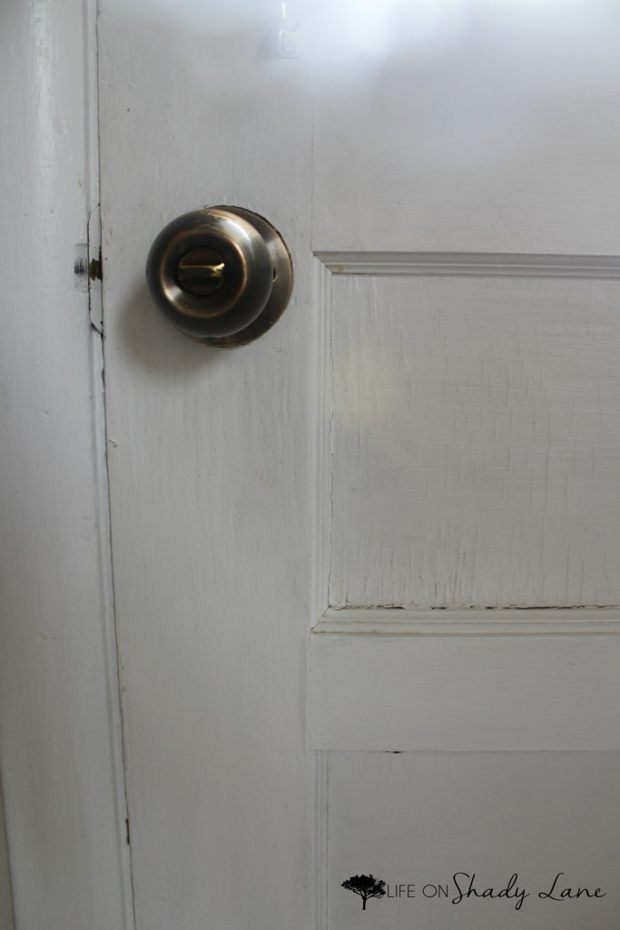 A Modern Farmhouse Door Makeover, Black Interior Doors