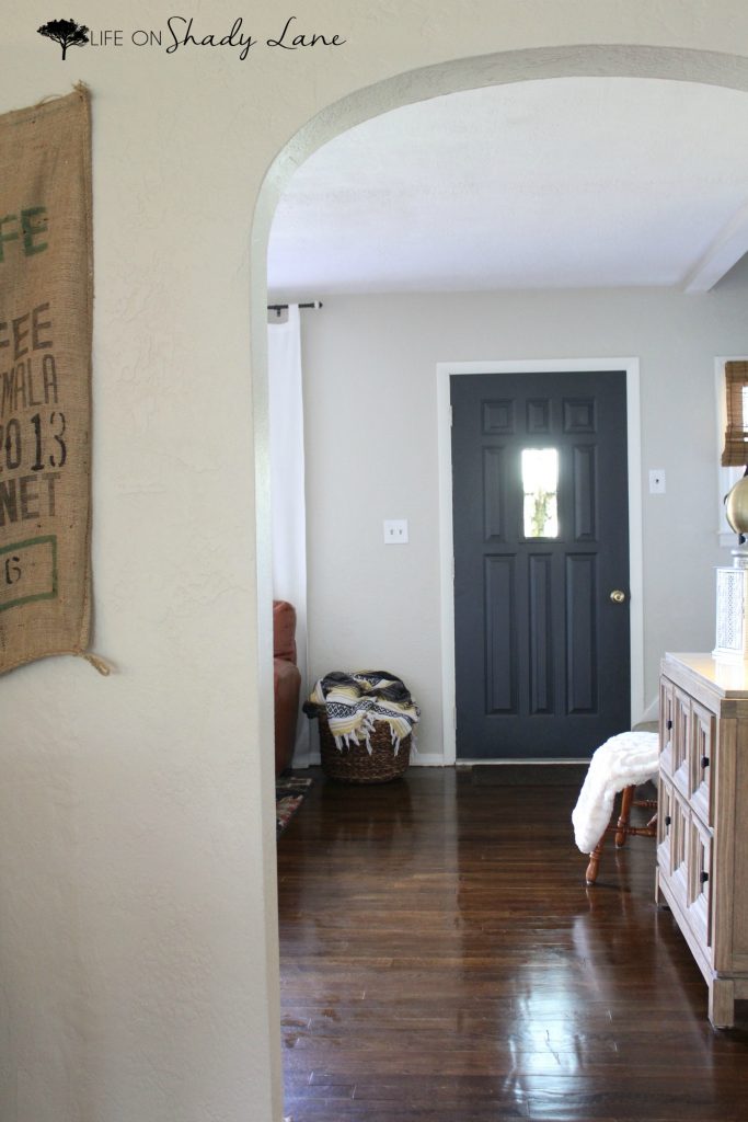 A Modern Farmhouse Door Makeover, Black Interior Doors