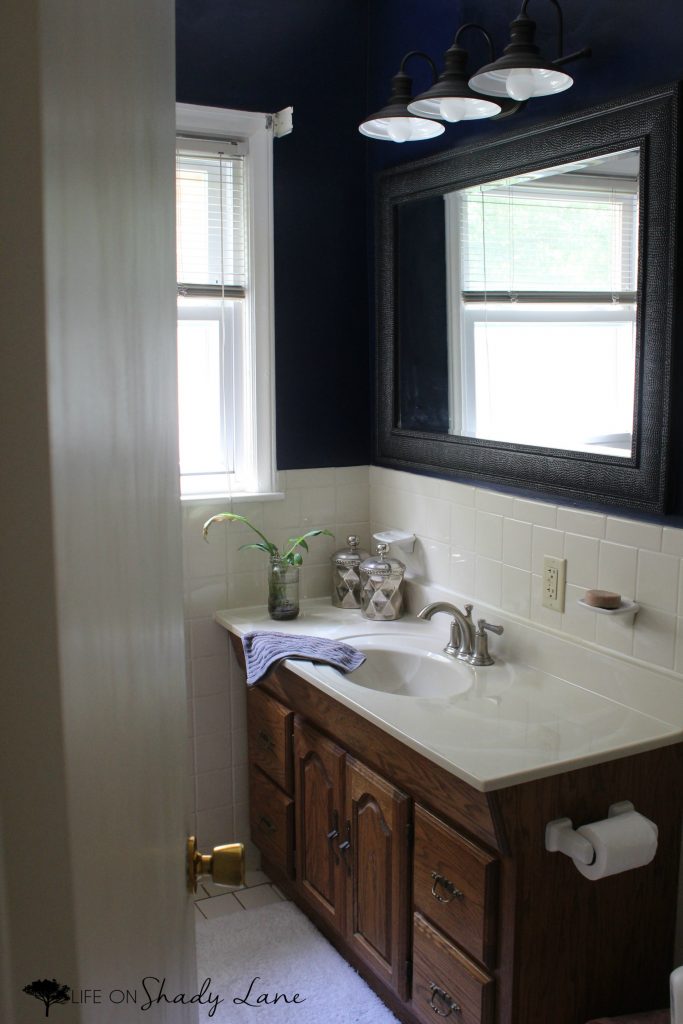 Main Floor Bathroom: Before/During Renovation