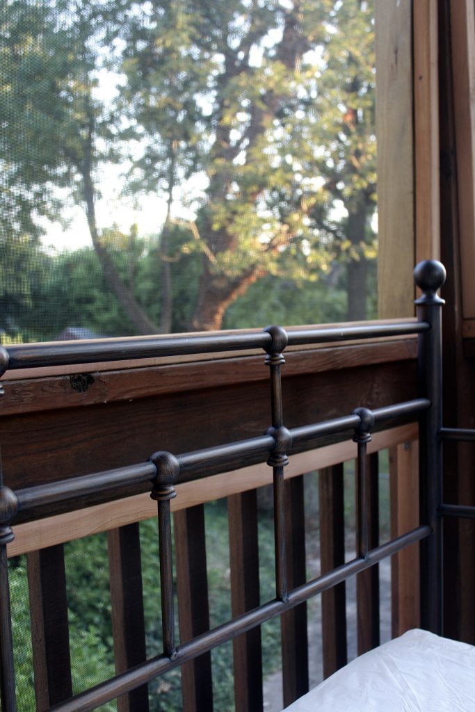 Screened in porch progress via Life on Shady Lane blog