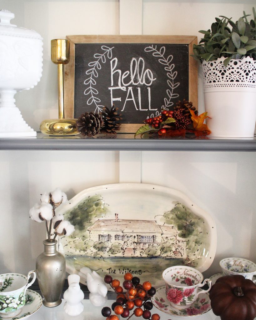 Fall Dining + Hearth Room via Life on Shady Lane blog