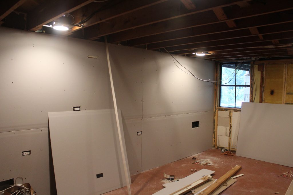 Man Cave: Before via Life on Shady Lane Blog