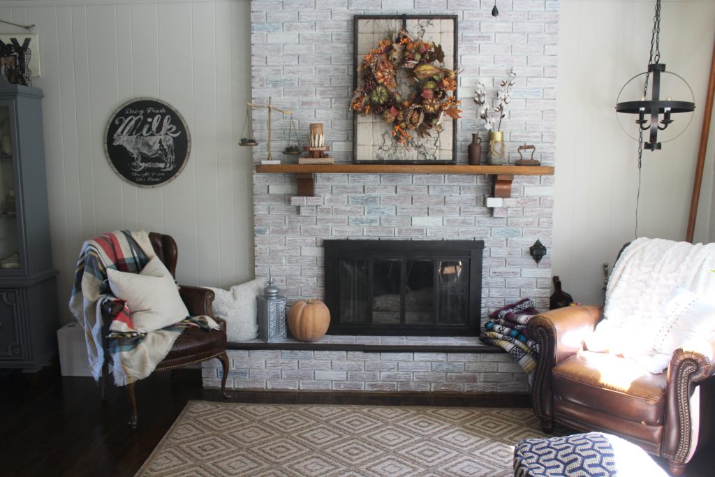 Fall Dining + Hearth Room via Life on Shady Lane blog