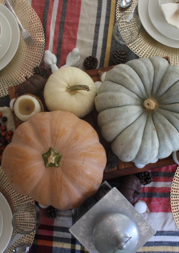 Layered Fall Tablescape
