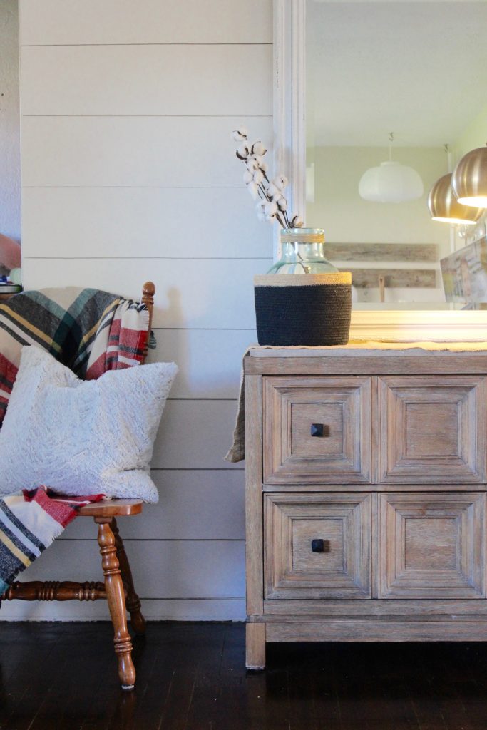 How to Shiplap a Wall for Cheap