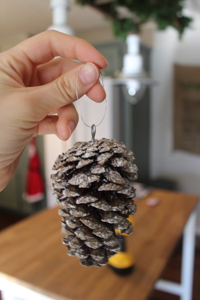 DIY Pinecone Ornaments - Life on Shady Lane