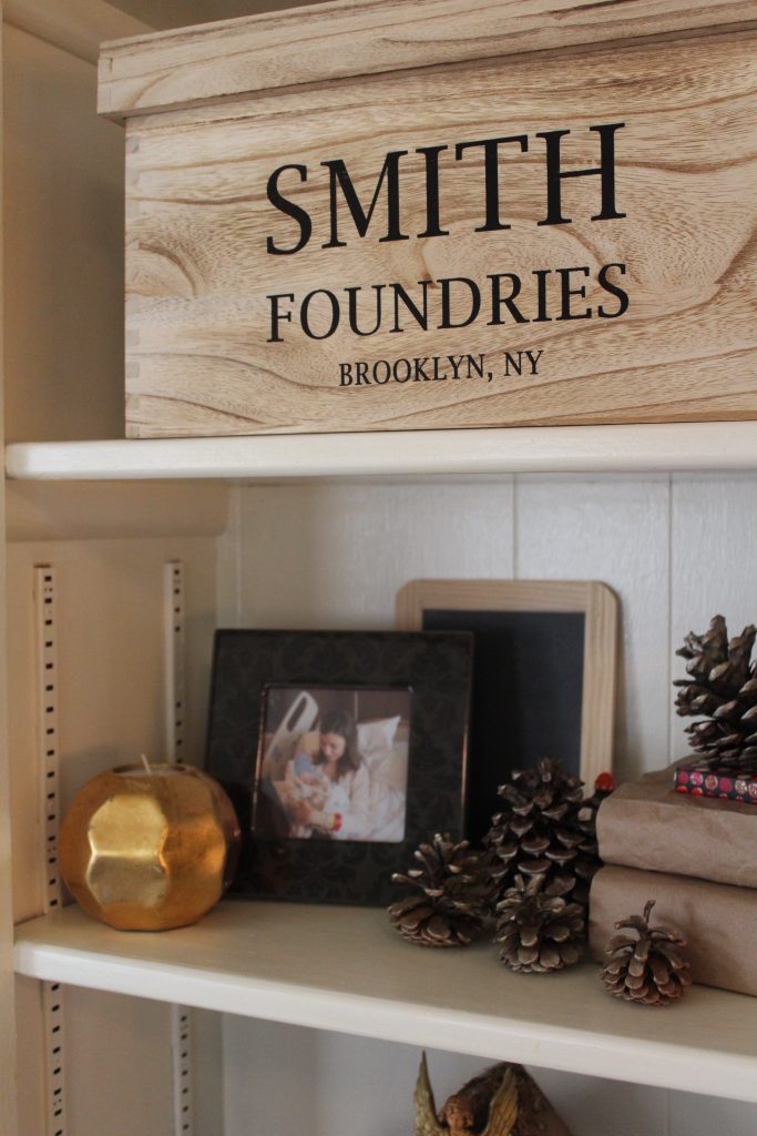 Modern Farmhouse Christmas Dining + Hearth Room via Life on Shady Lane blog