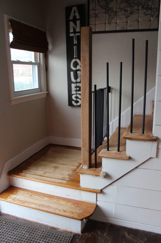 An Update on our Staircase via Life on Shady Lane blog