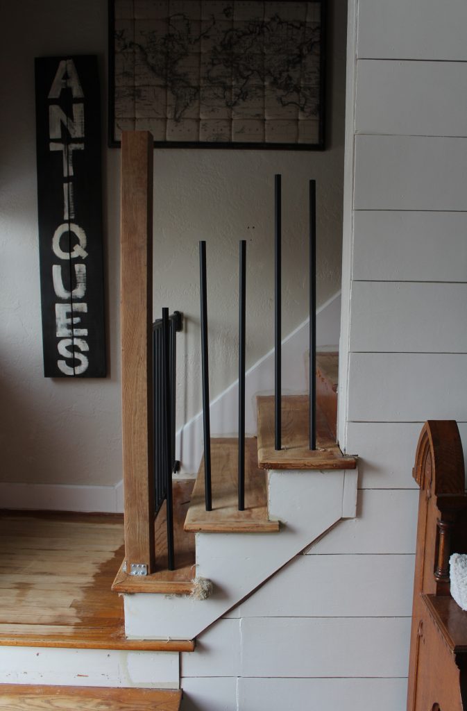 An Update on our Staircase via Life on Shady Lane blog