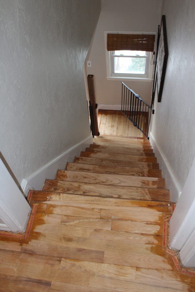 An Update on our Staircase via Life on Shady Lane blog
