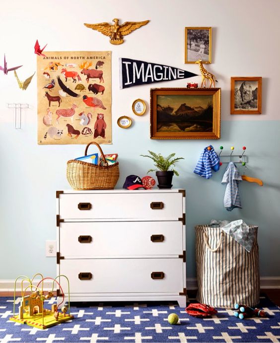 Toddler Bedroom Inspiration via Life on Shady Lane blog