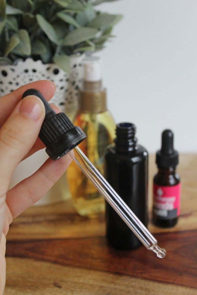 DIY Healthy Hair Oil via Life on Shady Lane blog