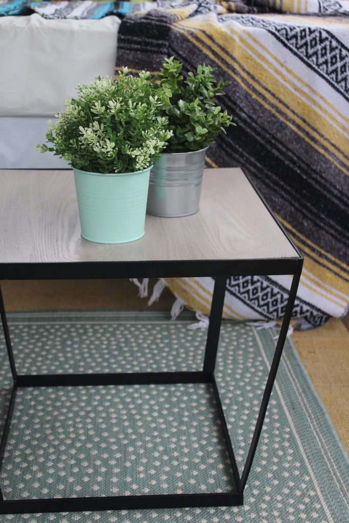 A New Rug and Table for our Porch via Life on Shady Lane blog