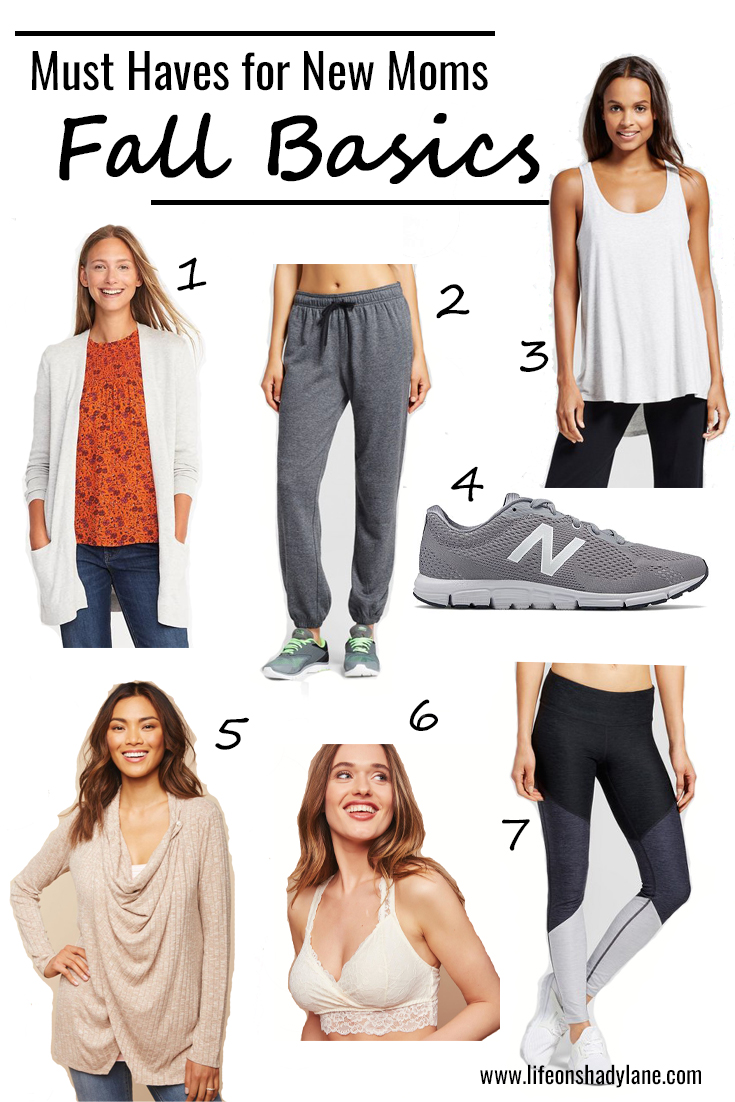 Must Haves for New Moms - Fall Basics