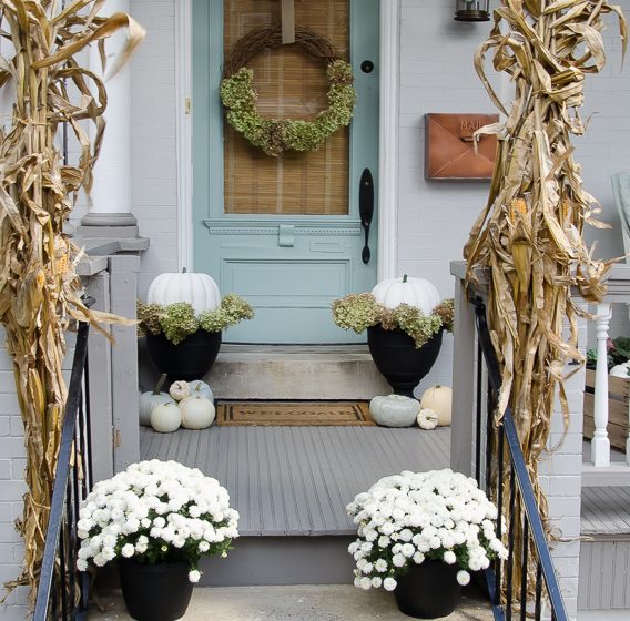 Inspiring Fall Front Porches
