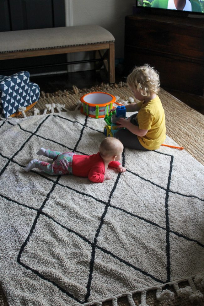 My all time favorite (kid friendly!) rug - it's machine washable! 