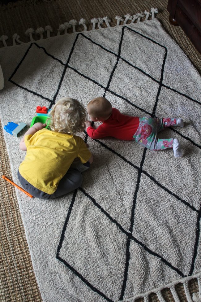 My all time favorite (kid friendly!) rug - it's machine washable! 