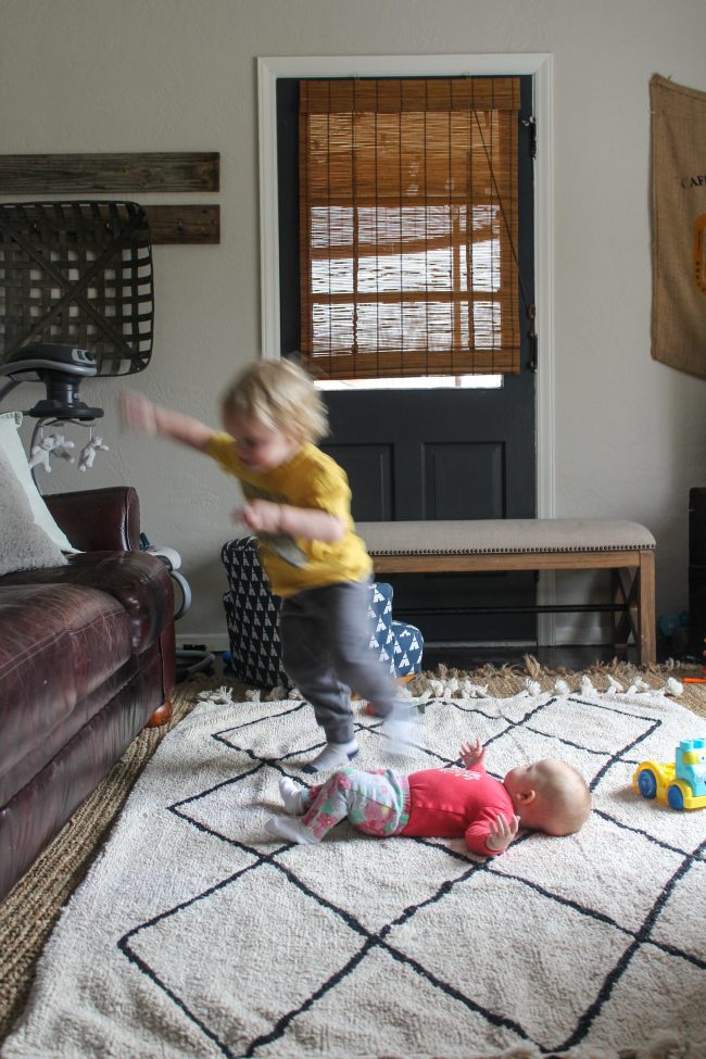 My all time favorite (kid friendly!) rug - it's machine washable! 