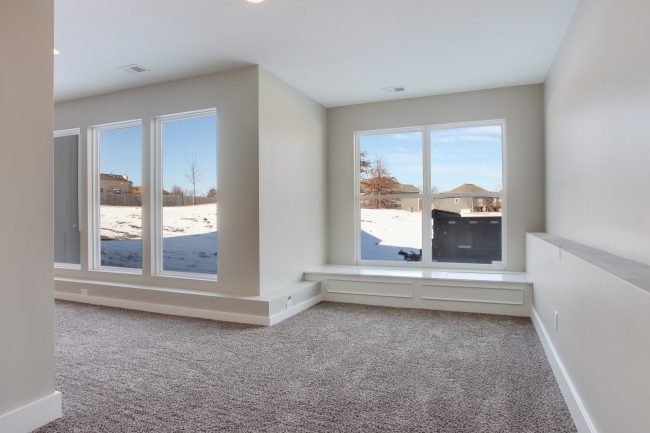 Modern farmhouse home with neutral paint colors, shiplap, and a kitchen that dreams are made of // A new home for sale in the Kansas City, Missouri area