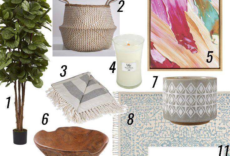 Spring and Summer Home Decor from Amazon - perfect for a home decor refresh!