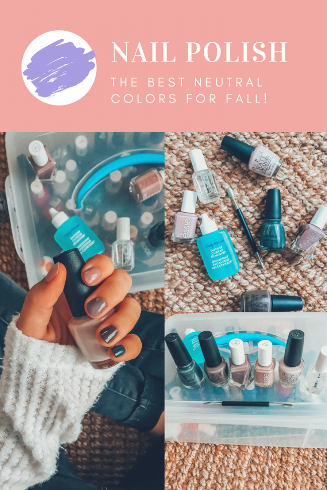 The best nail polish colors for Fall