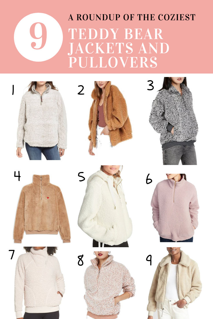 The Coziest Teddy Bear Jackets and Pullovers - Life on Shady Lane