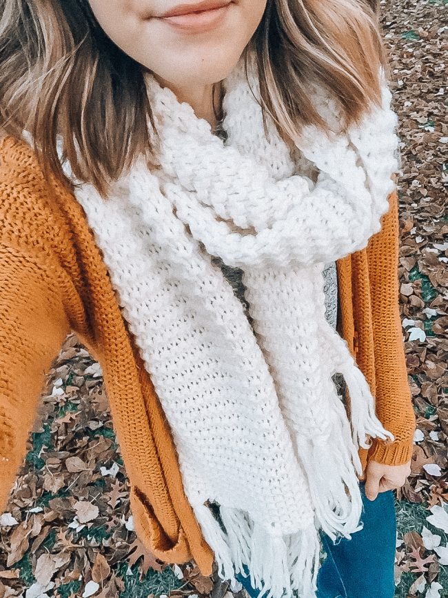 My Favorite Scarves for Fall and Winter: a roundup of the cutest and coziest! || Life on Shady Lane blog