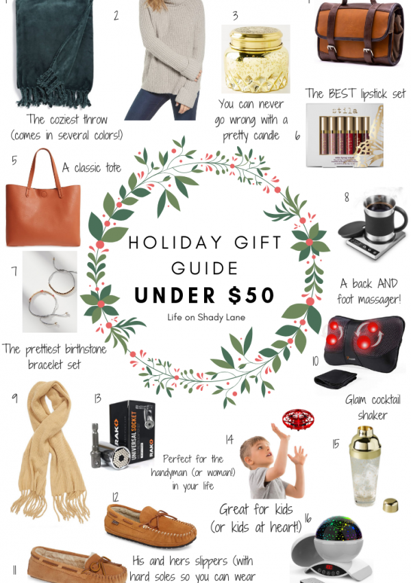 Holiday Gift Guide: Under $50