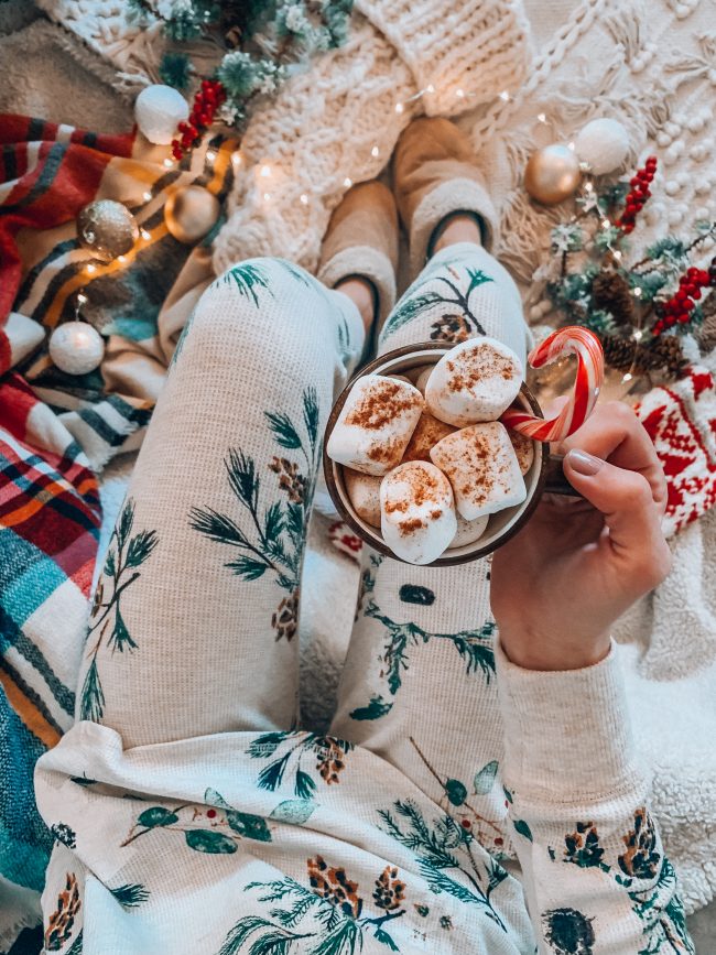 The Best Christmas Pajamas to keep you cozy and looking festive this holiday season! || Life on Shady Lane blog