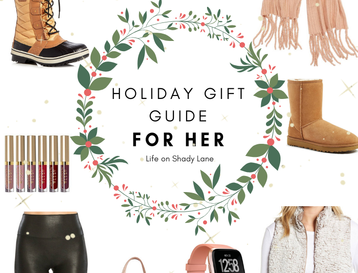 Kansas City Life, Home, and Style blogger Megan Wilson shares her holiday gift guide: for her - the perfect Christmas gift for all of the women in your life! || Life on Shady Lane blog