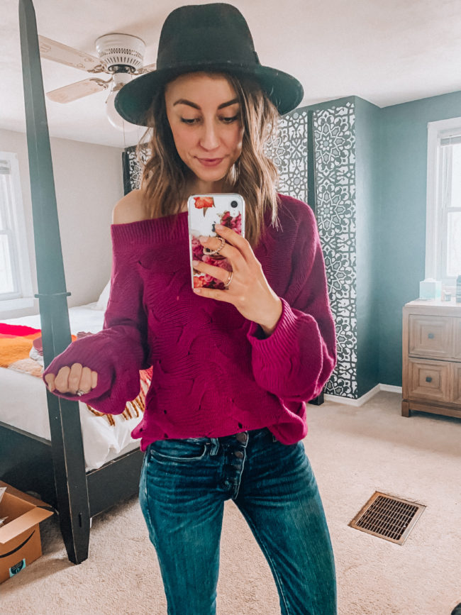 Winter and spring fashion / Kansas City life, home, and style blogger Megan Wilson shares her Amazon Finds - January | Week 1 - Affordable cute style that's fun and won't break the bank! #amazon 