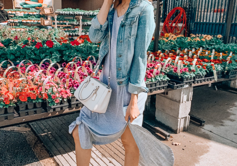 Spring and summer tee shirt dress from AMAZON! | Casual spring and summer fashion. Kansas City life, home, and style blogger Megan Wilson shares her Amazon Finds - March Affordable cute style that's fun and won't break the bank! #amazon #amazonfashion #amazonclothes #amazonfinds