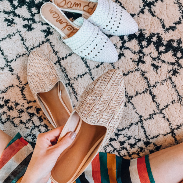 The best mules for spring and summer // Spring and summer shoes || Kansas City life, home, and style blogger Megan Wilson shares a roundup of some of her favorite mules for the warmer months!