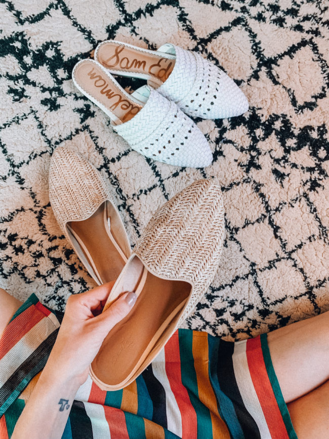 The best mules for spring and summer // Spring and summer shoes || Kansas City life, home, and style blogger Megan Wilson shares a roundup of some of her favorite mules for the warmer months! 