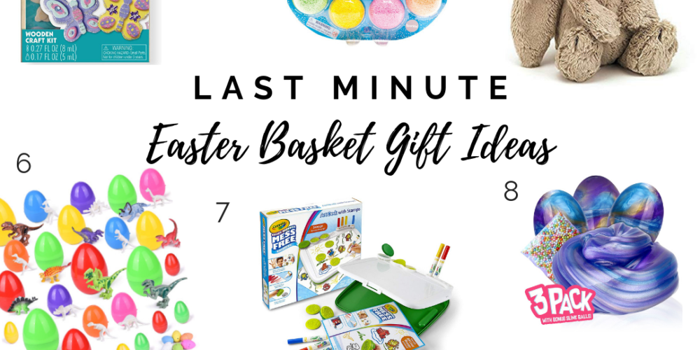 Last minute Easter basket gift ideas - a bunch of items you can still get IN TIME for Easter! || Kansas City life, home, and style blog