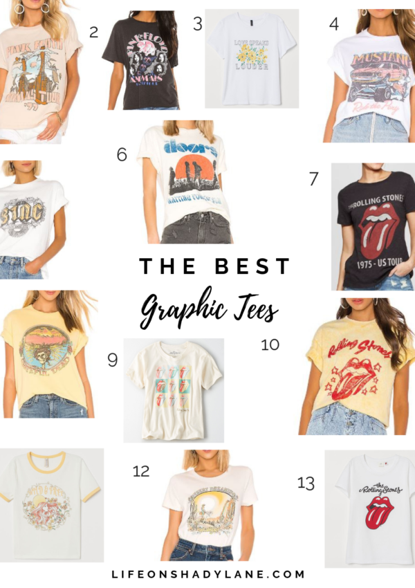 A Roundup of the Best Graphic Tees