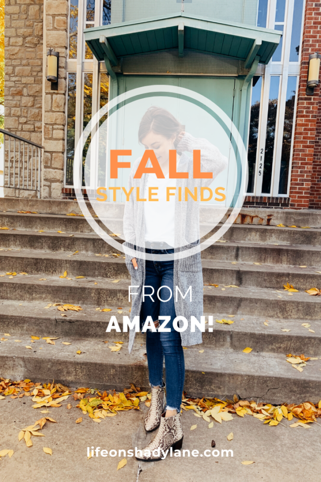 FALL Amazon Finds || affordable casual fall fashion || Kansas City life, home, and style blogger Megan Wilson shares her Amazon Finds - October | Affordable cute style that's fun and won't break the bank! #amazon #amazonfashion #amazonclothes #amazonfinds