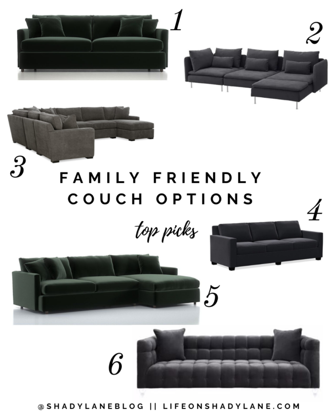 best family friendly sofas