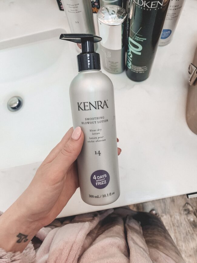 How to get (and maintain) shiny, healthy hair at home - the best products for curled or straight hair || Kansas City life, home, and style blogger Megan Wilson shares her tips