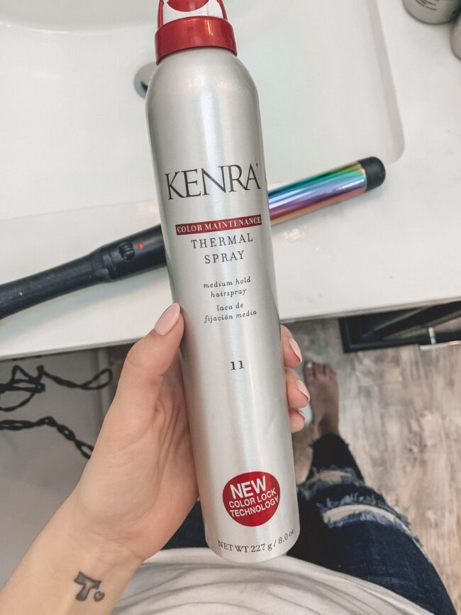 How to get (and maintain) shiny, healthy hair at home - the best products for curled or straight hair || Kansas City life, home, and style blogger Megan Wilson shares her tips