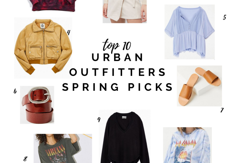 TOP 10 Urban Outfitters Spring Picks! || Kansas City life, home, and style blogger Megan Wilson shares casual outfit pieces for SPRING