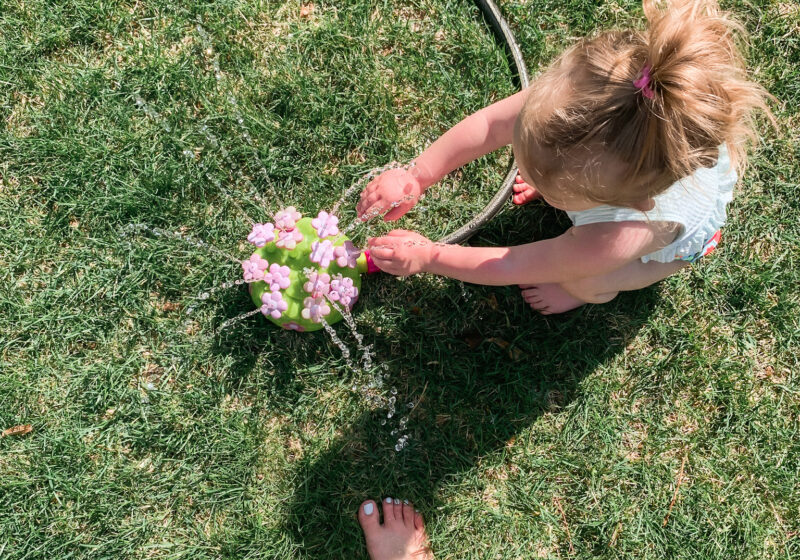 8 Backyard water toys that your kids will LOVE this summer! || Kansas City life, home, and style blogger shares all of her picks!