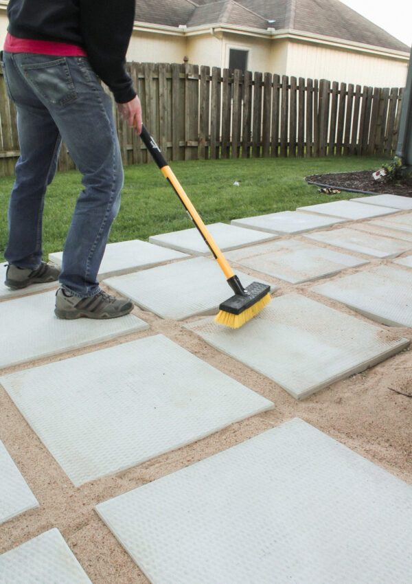 DIY Paver Patio and Firepit