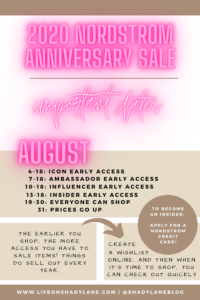 How to Get Ready for the Nordstrom Anniversary Sale 2020 - Life on ...