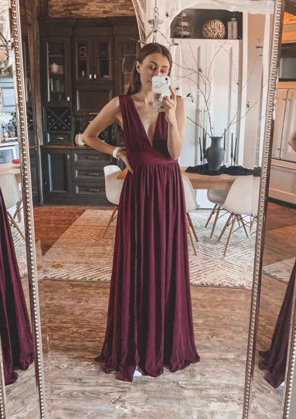 The prettiest fall and winter wedding guest dress
